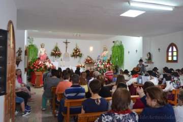 La Gavia procesiona a sus patronos en el último día de su fiesta (Foto Francisco Javier Santana)